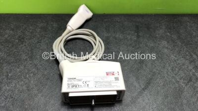 Toshiba Model PLT-1204BX Linear Array Transducer / Probe *Mfd 02-2016* (Untested)