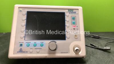 Respironics Model 582059 BiPAP Vision Ventilatory Support System (Powers Up with Blank Screen-See Photo) *SN 121674*