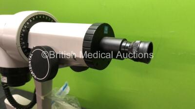 Nidek KM-450 Ophthalmometer (Untested Due to Cut Cable-See Photo) - 3