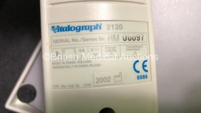 Mixed Lot Including 1 x Vitalograph Syringe Driver, 1 x Vitalograph 2130 Base Station with 1 x Vitalograph 2120 Spirometer and 1 x AC Power Supply (Base Station Powers Up, Spirometer No Power) 1 x My Care Link Unit and 1 x Nellcor N-560 Pulse Oximeter (Po - 6