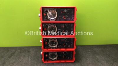 4 x Smiths paraPAC 200D MR Compatible Ventilators