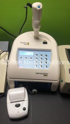 1 x Enraf Nonius Endomed 582 Therapy Unit, 1 x Binding Site Minineph Plus Unit with Printer and TLP 2844-Z Printer (Powers Up) - 3