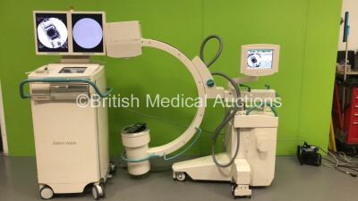 Ziehm Vision Mobile C-Arm with Dual Flat Screen Image Intensifiers (Powers Up with Key - Key Included - Exposure Taken)