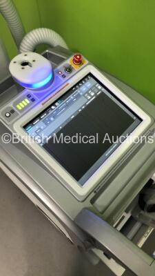 DRGEM Mobile X-Ray Ref TOPAZ-32D with Exposure Finger Trigger,Wireless Digital Flat Panel Detector and Charger (Powers Up with Key-Key Included) * SN DRK20A0418A * * Mfd Oct 2020 * - 5