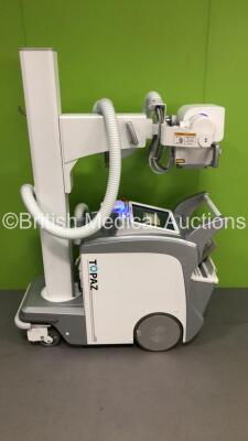 DRGEM Mobile X-Ray Ref TOPAZ-32D with Exposure Finger Trigger,Wireless Digital Flat Panel Detector and Charger (Powers Up with Key-Key Included) * SN DRK20A0418A * * Mfd Oct 2020 * - 12