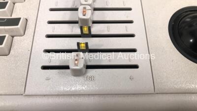 Agilent Sonos 4500 M2424A Ultrasound Scanner *S/N US97808879* **Mfd 2001** (Powers Up - Missing Dials - See Pictures) - 5