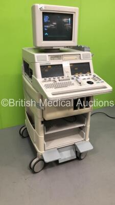 Agilent Sonos 4500 M2424A Ultrasound Scanner *S/N US97808879* **Mfd 2001** (Powers Up - Missing Dials - See Pictures) - 6