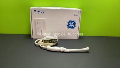 GE IC5-9-D Ultrasound Transducer / Probe *Mfd - 02/2013* in Case (Untested)