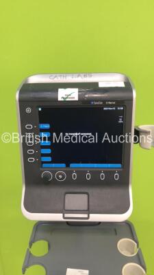 SonoSite S-Nerve Portable Ultrasound Scanner Ref P09417-15 *S/N 03FK7D* **Mfd 03/2009** Boot Version 52.80.102.010 ARM 52.80.102.010 on SonoSite Stand (Powers Up - Missing Dial - See Pictures) - 2