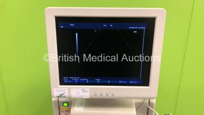 Hitachi EUB-7000HV Ultrasound Scanner *S/N KE17559005* **Mfd 2010** with 3 x Transducers / Probes (EUP-C715 *Mfd 2009* / EUP-V53W and EUP-L65 *Mfd 05/2010*) and Sony UP-897MD Video Graphic Printer (Powers Up) ***IR242*** - 2
