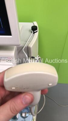 Hitachi EUB-7000HV Ultrasound Scanner *S/N KE17559005* **Mfd 2010** with 3 x Transducers / Probes (EUP-C715 *Mfd 2009* / EUP-V53W and EUP-L65 *Mfd 05/2010*) and Sony UP-897MD Video Graphic Printer (Powers Up) ***IR242*** - 4
