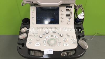 Toshiba Aplio 500 TUS-A500 Flat Screen Ultrasound Scanner *S/N WAB1572298* **Mfd 07/2015** Software Version AB_V5.10*R102 with 3 x Transducers / Probes (PVT-674BT *Mfd 07/2015* / PLT-705BT *Mfd 03/2015* and PVT-375BT *Mfd 03/2019*) and Sony UP-D898MD Dig - 7