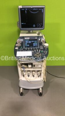 GE Voluson E8 Expert Flat Screen Ultrasound Scanner *S/N D22932* **Mfd 09/2014** BT Level 13.5 Software Version 14.6.6.1639 with 5 x Transducers / Probes (RAB4-8-D Ref H48651MP *Mfd 12/2011* / IC5-9-D Ref 5194434 *Mfd 11/2011* / C1-5-D Ref 5261135 *Mfd 08 - 2