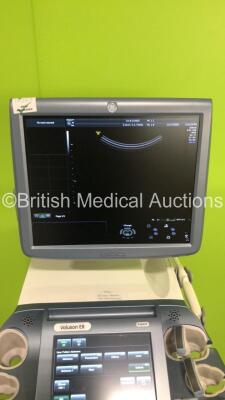 GE Voluson E8 Expert Flat Screen Ultrasound Scanner *S/N D22932* **Mfd 09/2014** BT Level 13.5 Software Version 14.6.6.1639 with 5 x Transducers / Probes (RAB4-8-D Ref H48651MP *Mfd 12/2011* / IC5-9-D Ref 5194434 *Mfd 11/2011* / C1-5-D Ref 5261135 *Mfd 08 - 3