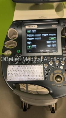 GE Voluson E8 Expert Flat Screen Ultrasound Scanner *S/N D22932* **Mfd 09/2014** BT Level 13.5 Software Version 14.6.6.1639 with 5 x Transducers / Probes (RAB4-8-D Ref H48651MP *Mfd 12/2011* / IC5-9-D Ref 5194434 *Mfd 11/2011* / C1-5-D Ref 5261135 *Mfd 08 - 4