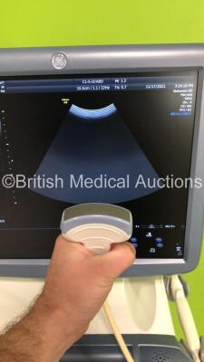 GE Voluson E8 Expert Flat Screen Ultrasound Scanner *S/N D22932* **Mfd 09/2014** BT Level 13.5 Software Version 14.6.6.1639 with 5 x Transducers / Probes (RAB4-8-D Ref H48651MP *Mfd 12/2011* / IC5-9-D Ref 5194434 *Mfd 11/2011* / C1-5-D Ref 5261135 *Mfd 08 - 11