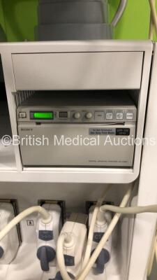 GE Voluson E8 Expert Flat Screen Ultrasound Scanner *S/N D22932* **Mfd 09/2014** BT Level 13.5 Software Version 14.6.6.1639 with 5 x Transducers / Probes (RAB4-8-D Ref H48651MP *Mfd 12/2011* / IC5-9-D Ref 5194434 *Mfd 11/2011* / C1-5-D Ref 5261135 *Mfd 08 - 16