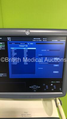 GE Voluson E8 Expert Flat Screen Ultrasound Scanner *S/N D22932* **Mfd 09/2014** BT Level 13.5 Software Version 14.6.6.1639 with 5 x Transducers / Probes (RAB4-8-D Ref H48651MP *Mfd 12/2011* / IC5-9-D Ref 5194434 *Mfd 11/2011* / C1-5-D Ref 5261135 *Mfd 08 - 20