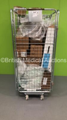 Cage of Consumables Including Nellcor SPO2 Finger Sensors, Breathing Hoses and Maryland Bipolar Forceps (Cage Not Included - Out of Date)