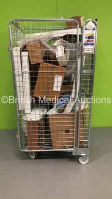 Cage of Consumables Including Nellcor SPO2 Finger Sensors, Breathing Hoses and Maryland Bipolar Forceps (Cage Not Included - Out of Date) - 2