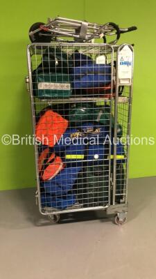 Cage of Ambulance Bags and Traction Splints (Cage Not Included) - 2