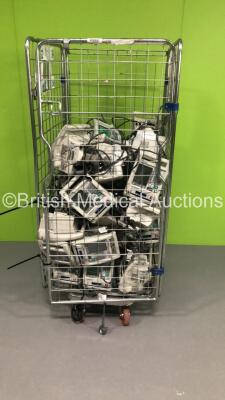 Cage of Approx 40 x Baxter Colleague Infusion Pumps (Cage Not Included)