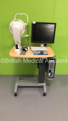 Oculus Pentacam Type 70700 Anterior Eye Segment Tomography System on Stand with Monitor,CPU and Keyboard (Hard Drive Removed) *IR256*