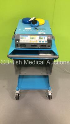 Valleylab Force FX-8CS Electrosurgical/Diathermy Unit with Dual Footswitch on Valleylab Trolley (Powers Up) * Mfd 2010 *