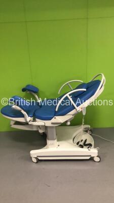 Borcad Medical AVE Electric Birthing Bed with Stirrups and Controller (Powers Up) *W* - 2