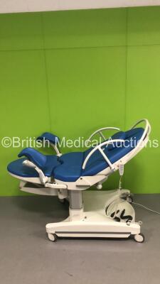 Borcad Medical AVE Electric Birthing Bed with Stirrups and Controller (Powers Up) *W* - 3