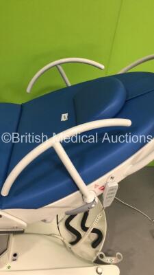 Borcad Medical AVE Electric Birthing Bed with Stirrups and Controller (Powers Up) *W* - 6