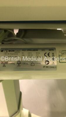 Borcad Medical AVE Electric Birthing Bed with Stirrups and Controller (Powers Up) *W* - 9