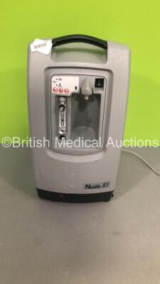 Nidek Medical Nuvo 10 Mark 5 Oxygen Concentrator (Powers Up) * SN 19213972 * * Mfd 2010 *