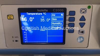 Drager Air-Shields C2000 Infant Incubator Software Version 3.12 (Powers Up) *S/N TA15003* - 5