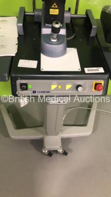 Lumenis Aura PT Ophthalmic YAG Laser System on Stand with Manual (Powers Up with Stock Key-Key Not Included) * SN YA25-9776 * - 6