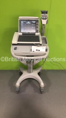 GE MAC 5500 ECG Machine on Stand with 1 x 10-Lead ECG Lead (Powers Up) - 2