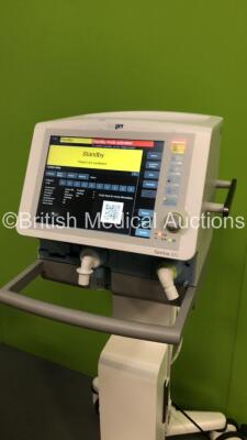 Drager Savina 300 Ventilator Ref 8417801-18 Software Version 05.01 - Operating Hours 90 - Service Hours 60 with Hose (Powers Up) *S/N ASEE-0056* **Mfd 2013** - 6