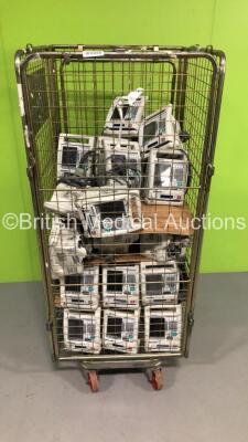Cage of Approx 35 x Baxter Colleague CXE Infusion Pumps (Cage Not Included)
