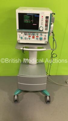 Stephan Stephanie Ventilator Version 3.62 en on Stand - Running Hours 30810 (Powers Up with Error - See Pictures - Missing Front Cover Flap)