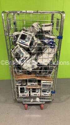 Cage of Approx 40 x Baxter Colleague CXE Infusion Pumps (Cage Not Included)