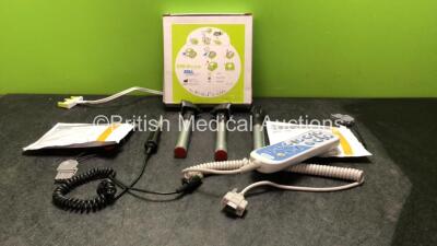 Mixed Lot Including 3 x Keeler Ophthalmoscopes, 1 x TED Bravo Handpiece, 1 x Hill Rom Bed Controller, 2 x Physio Control Quik Pak Defibrillator Pads *Both Out of Date* 1 x Zoll CPR D Pads *Out of Date*