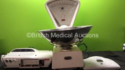 Mixed Lot Including 1 x GE Corometrics 170 Series Fetal Monitor with 1 x AC Power Supply (Powers Up) 1 x Berkel Weighing Scales and 1 x Medtronics Urodyn 1000 Urine Flow Meter (Powers Up)