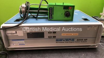 Mixed Lot Including 1 x B Braun Thermomix 1419 Copley Mixer (No Power) 1 x Sievers 2244 AP All Purpose Total Organic Carbon Analyzer (No Power) 2 x Rocket London Craft Duo Vac Suction Units (One Powers Up, 1 No Power) 2 x Rocket London Craft Suction Units - 2