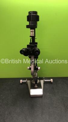 Unknown Model Slit Lamp (Untested Due to Missing Power Supply)