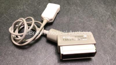 Hewlett Packard 7.5/5.5MHz 21258B Transducer / Probe *Untested*