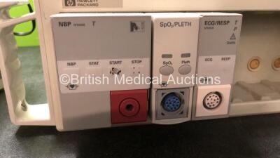 Job Lot Including 1 x ProPaq Encore Patient Monitor Including ECG, NIBP, P1, P1, T1, T2 SpO2 and CO2 Options with 1 x AC Power Supply (Powers Up) 1 x Welch Allyn Propaq CS Patient Monitor Including ECG, P1, P2, NIBP, SpO2, TEMP, CO2 and Printer Options (N - 8