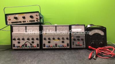 Mixed Lot Including 1 x Farnell Instruments LT30-2 Stabilised Power Supply (Powers Up)1 x Farnell Instruments LT30-1 Stabilised Power Supply (Powers Up) 1 x Farnell L30B Stabilised Power Supply (Powers Up) 1 x Feedback FG601 Function Generator (No Power)