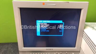 Mixed Lot Including 1 x Sony LMD-1420MD Monitor (Powers Up) 2 x Spacelabs Healthcare Model 90217A Ambulatory Blood Pressure Monitors (Both Untested Due to Missing Batteries) 1 x Powervar ABCE422-22 UPS Unit (Powers Up) *SN 217A004607, 217016998, 3300841, - 2