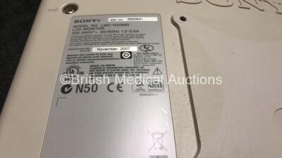 Mixed Lot Including 1 x Sony LMD-1420MD Monitor (Powers Up) 2 x Spacelabs Healthcare Model 90217A Ambulatory Blood Pressure Monitors (Both Untested Due to Missing Batteries) 1 x Powervar ABCE422-22 UPS Unit (Powers Up) *SN 217A004607, 217016998, 3300841, - 5