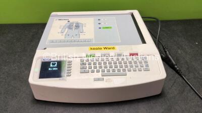 Mortara ELI 250c ECG Machine (Powers Up with Damage-See Photo) *SN 114210214527, 082548*